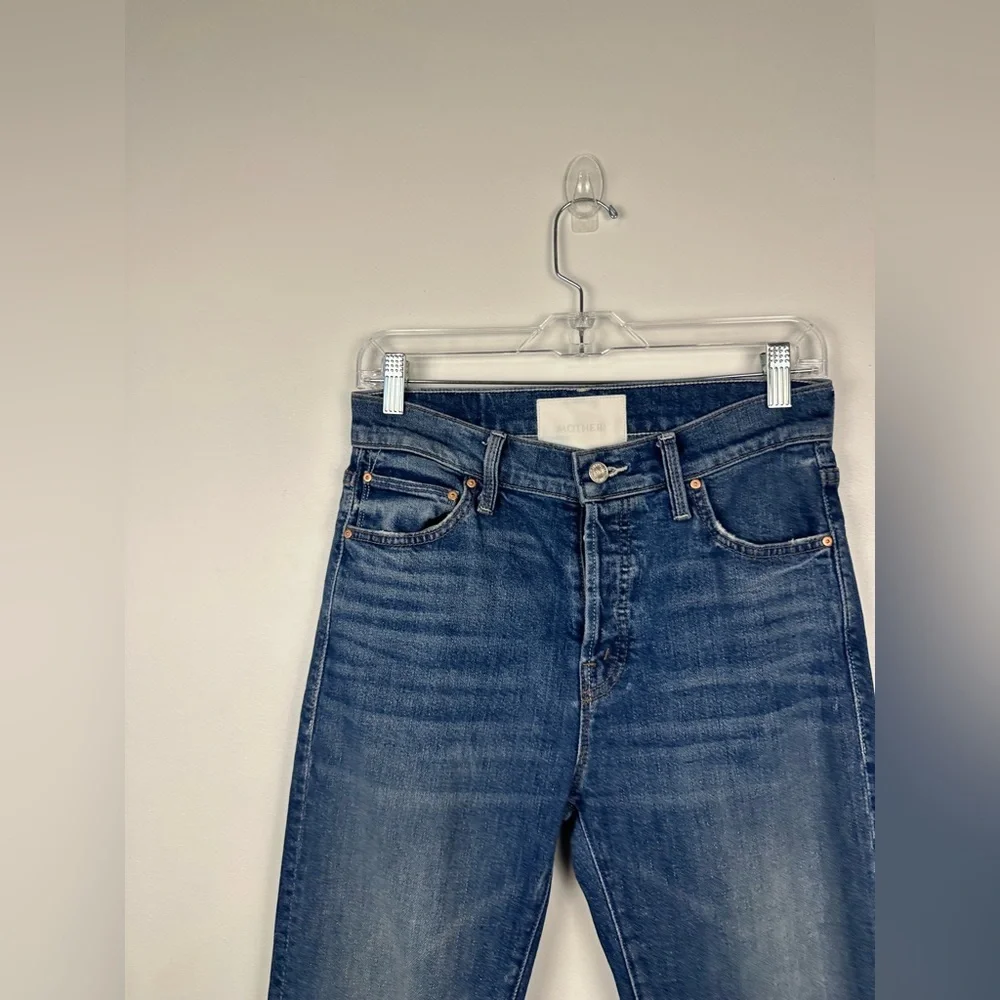 Mother The Scrapper Ankle High Rise Jeans Women’s Sz 25 - Picture 6 of 13